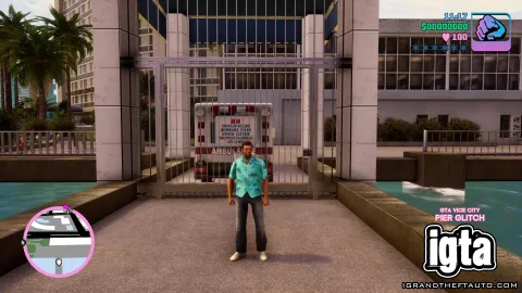 GTA Vice City Pier Glitch 8