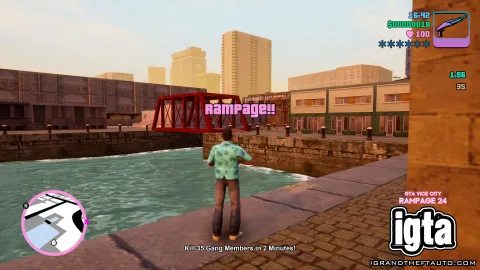GTA Vice City Rampage 24 Details