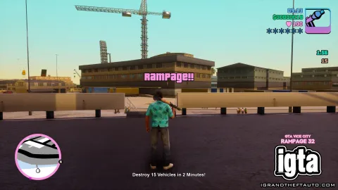 GTA Vice City Rampage 32 Details