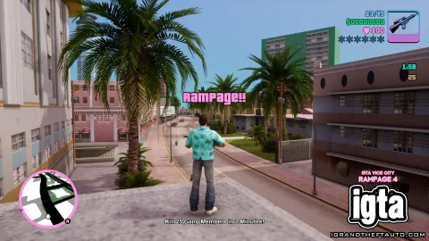 GTA Vice City Rampage 4 Details
