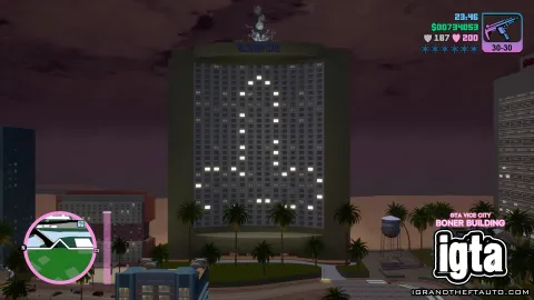 GTA Vice City Secrets - Boner Building