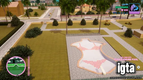 GTA Vice City Secrets - Female Figure Pool