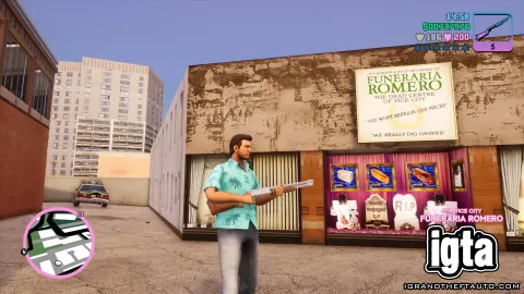 GTA Vice City Secrets - Funeraria Romero