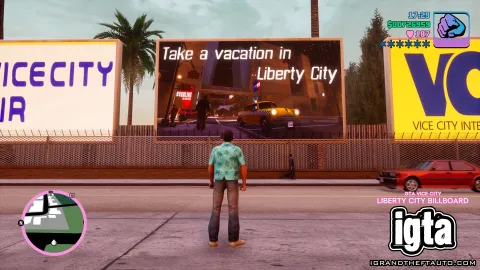 GTA Vice City Secrets - Liberty City Billboard