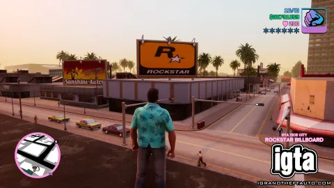 GTA Vice City Secrets - Rockstar Billboard