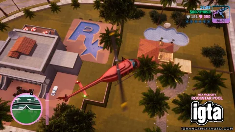 GTA Vice City Secrets - Rockstar Pool
