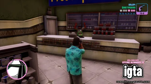 GTA Vice City  Store Robbery 11 2