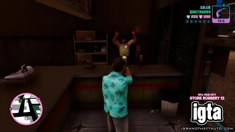 GTA Vice City  Store Robbery 12 2