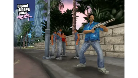 GTA VC Weapons Spas 12 Shotgun
