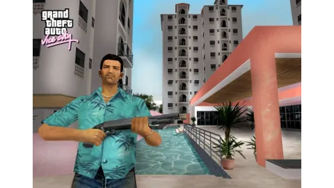 GTA VC Weapons Stubby Shotgun