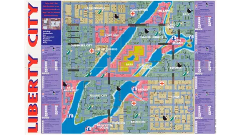 Original GTA Map