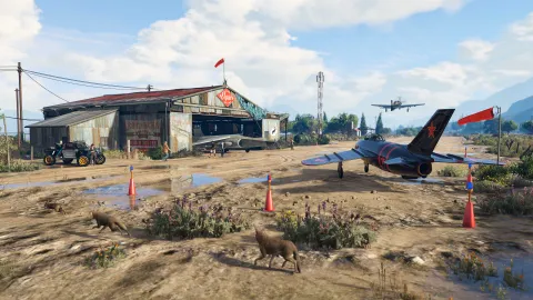 Oscar Guzman Flies Again Hangar
