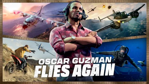 Oscar Guzman Flies Again