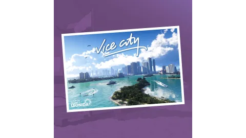 Vice City Postcard Square