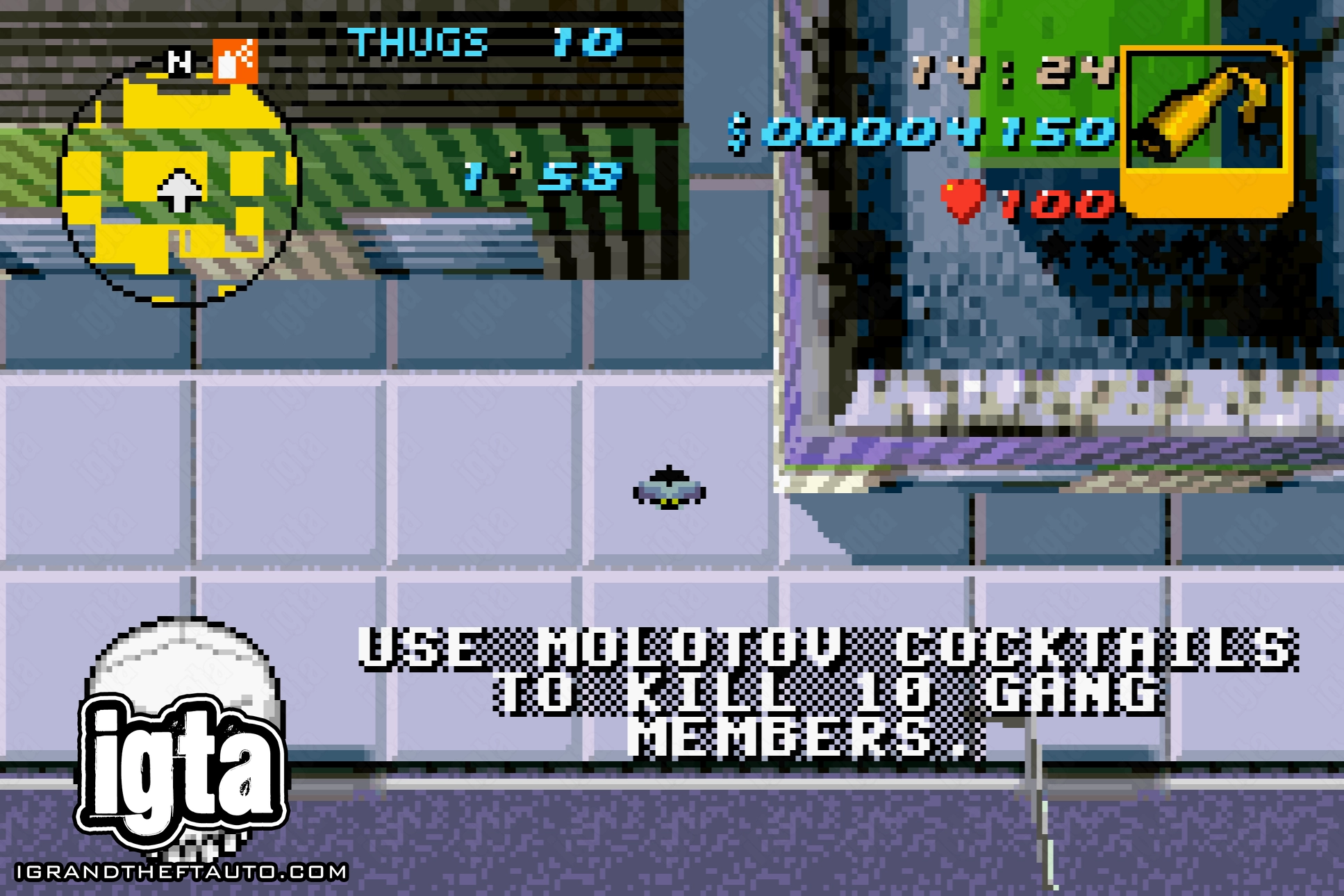 GTA Advance Rampage Ammo Trick 2