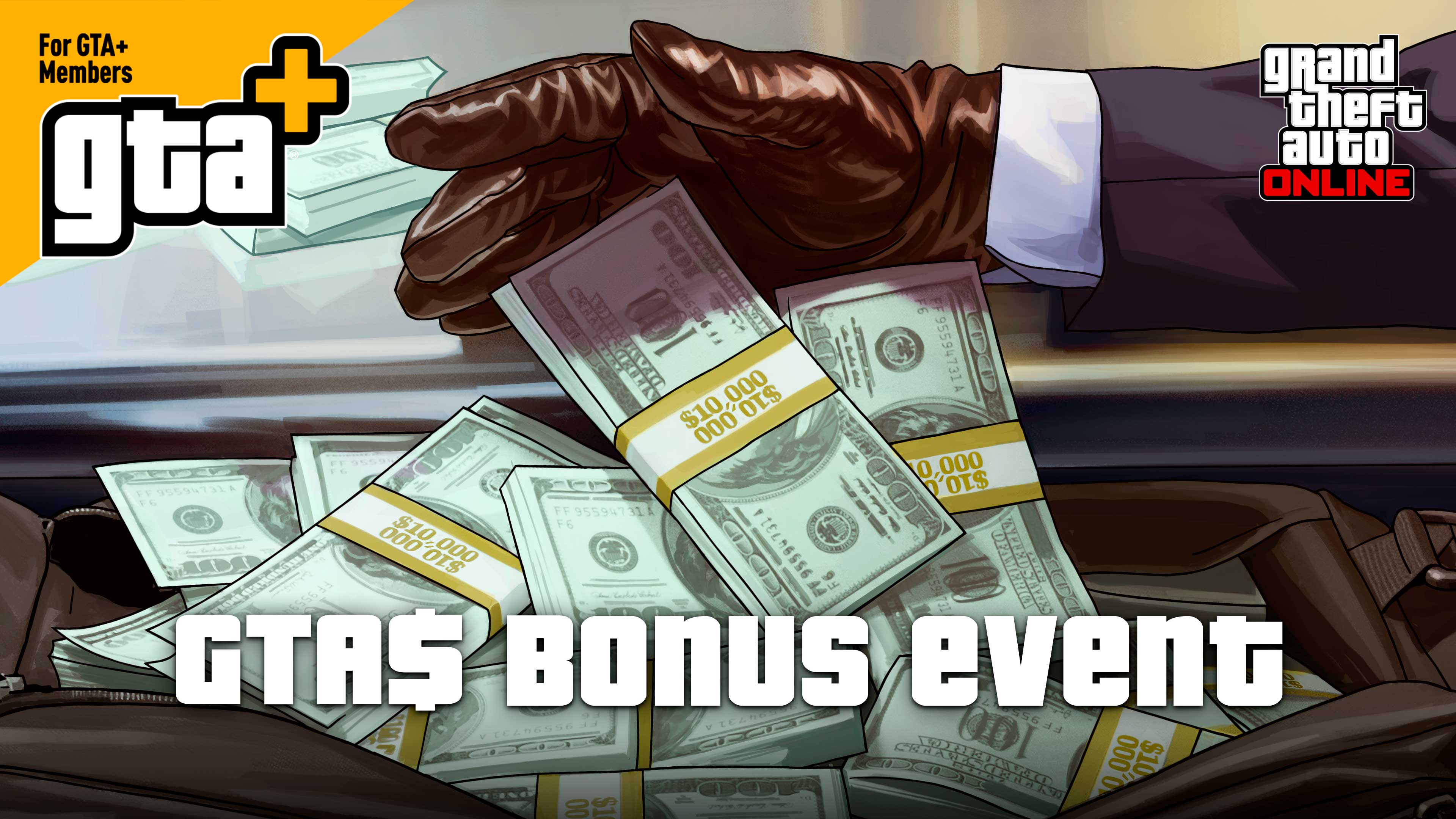 GTA Plus Bonus Cash Events