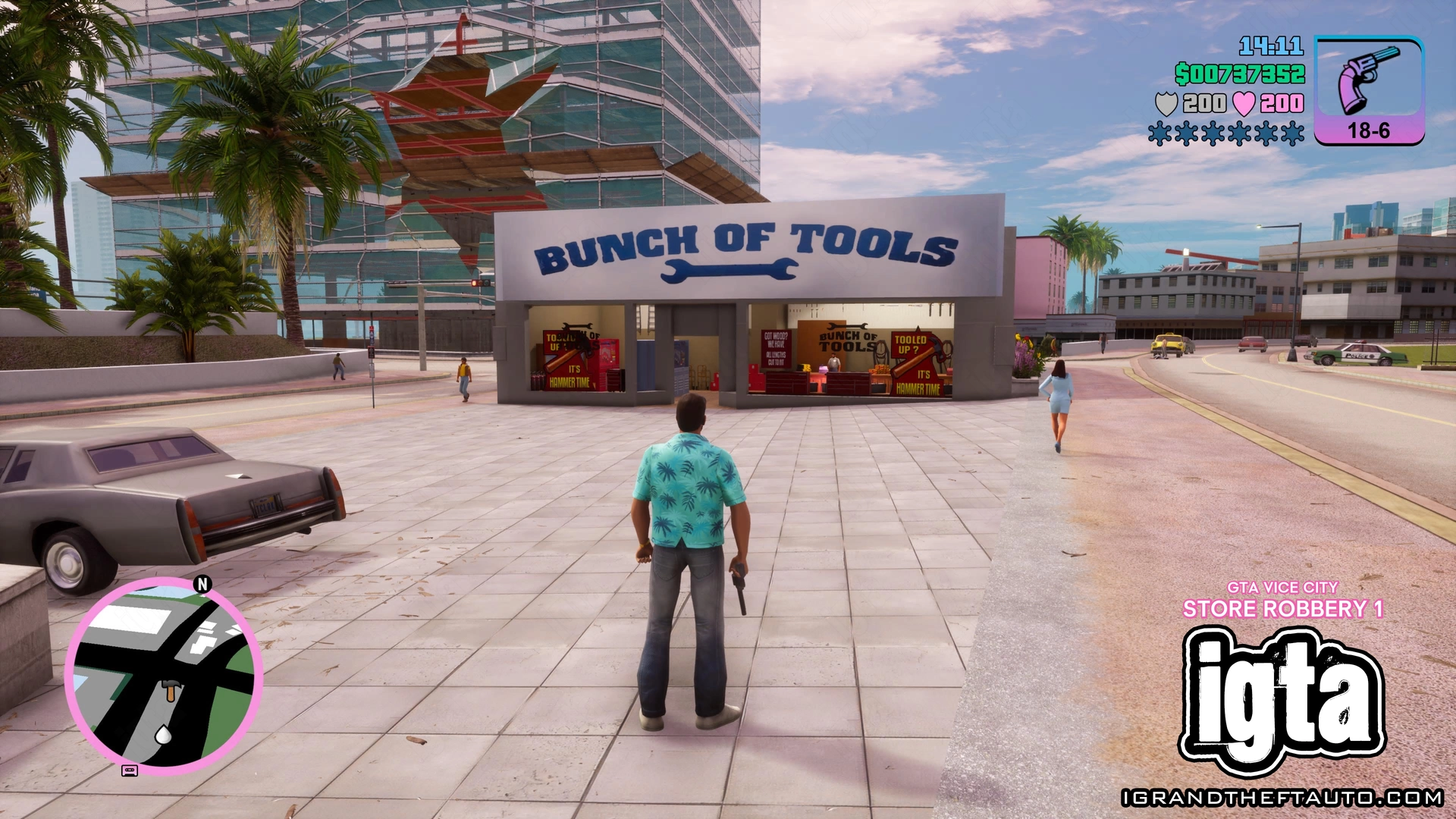 GTA Vice City Store Robbery 1 (Outside) GTA Vice City Store Robbery 1 (Outside)