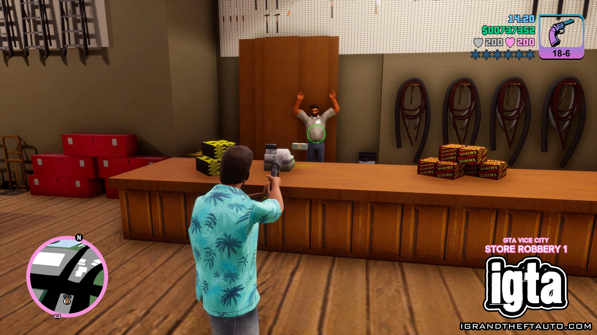 GTA Vice City Store Robbery 1 (Inside) GTA Vice City Store Robbery 1 (Inside)