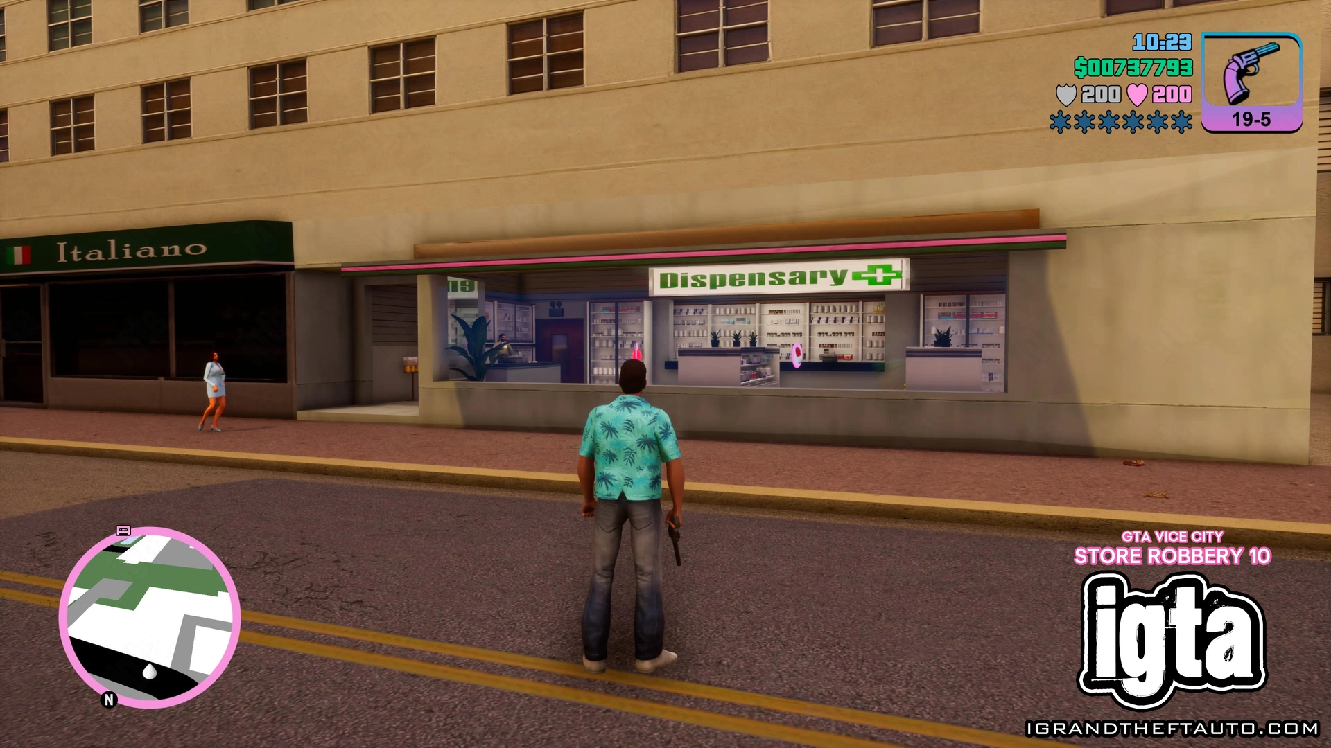 GTA Vice City Store Robbery 10 (Outside) GTA Vice City Store Robbery 10 (Outside)