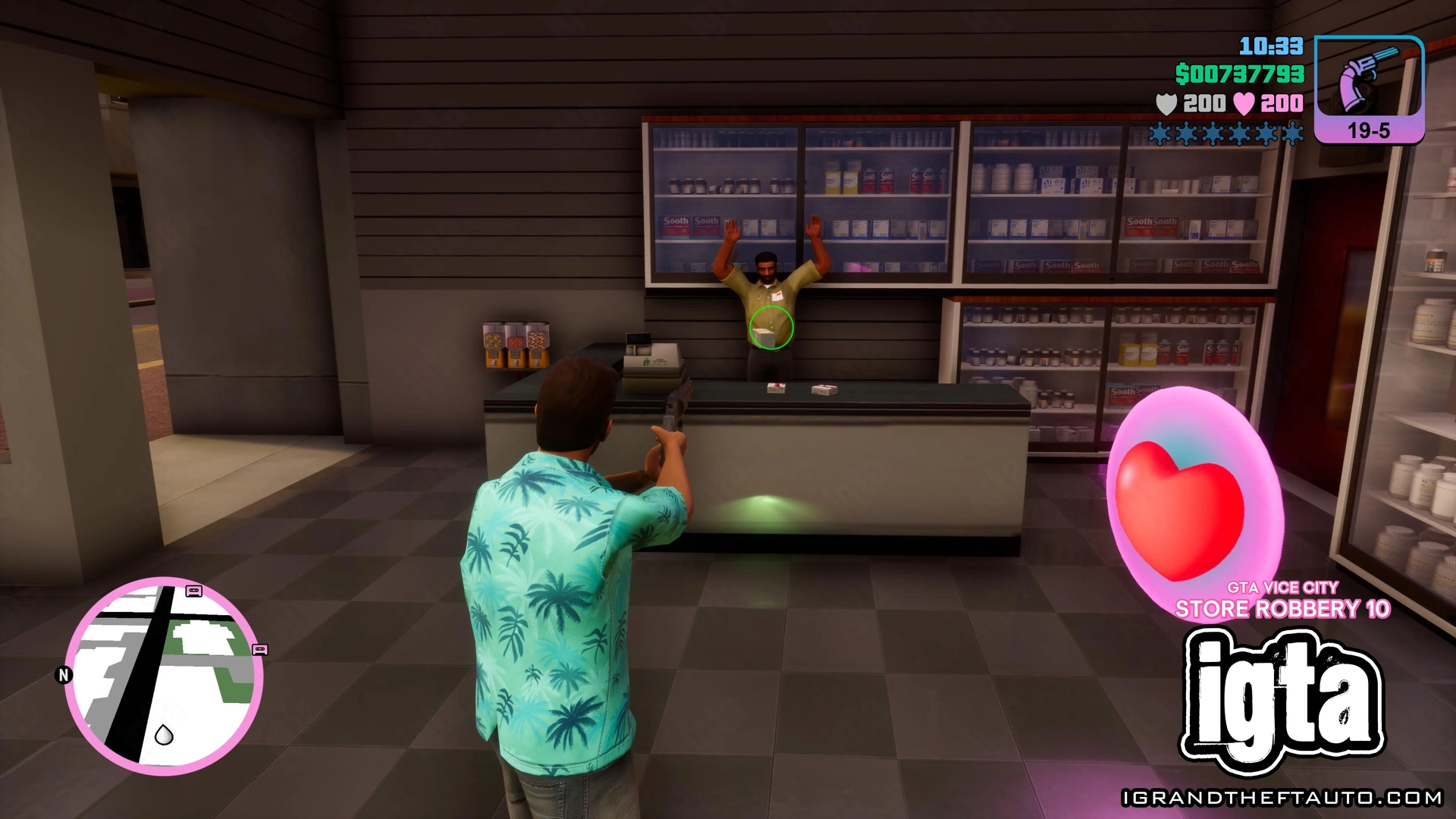 GTA Vice City Store Robbery 10 (Inside) GTA Vice City Store Robbery 10 (Inside)