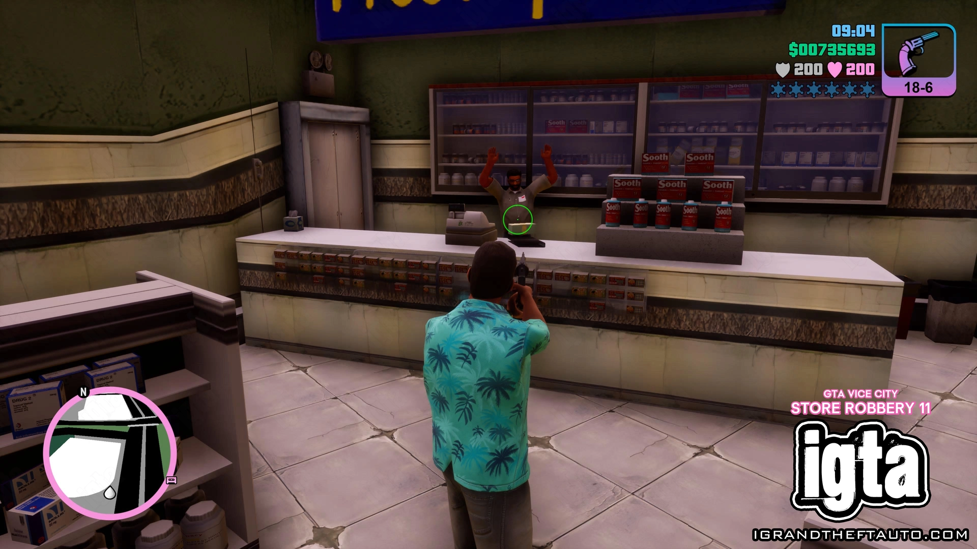 GTA Vice City Store Robbery 11 (Inside) GTA Vice City Store Robbery 11 (Inside)