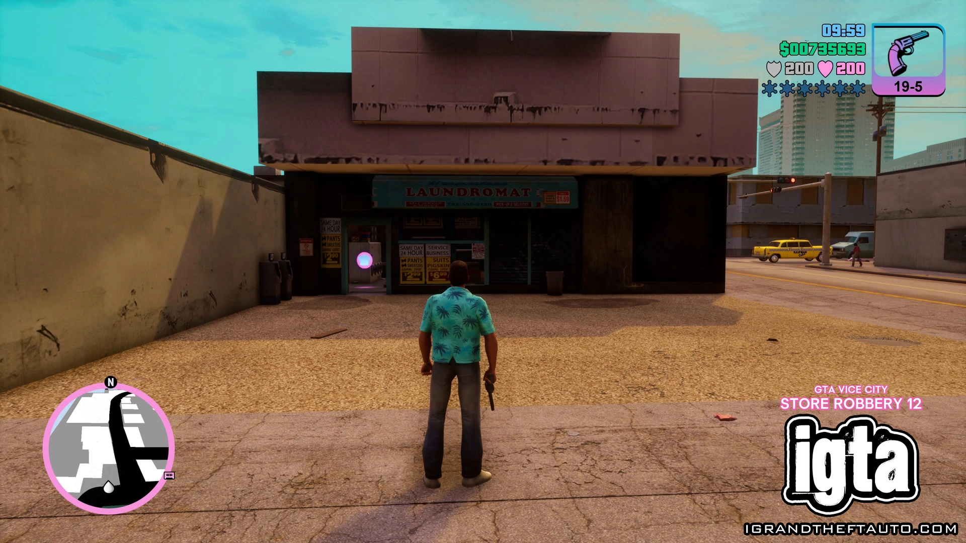 GTA Vice City Store Robbery 12 (Outside) GTA Vice City Store Robbery 12 (Outside)