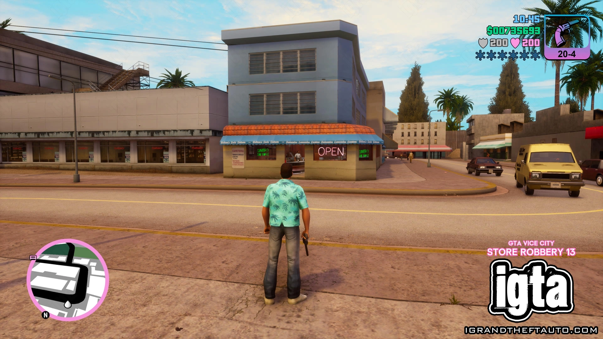 GTA Vice City Store Robbery 13 (Outside) GTA Vice City Store Robbery 13 (Outside)