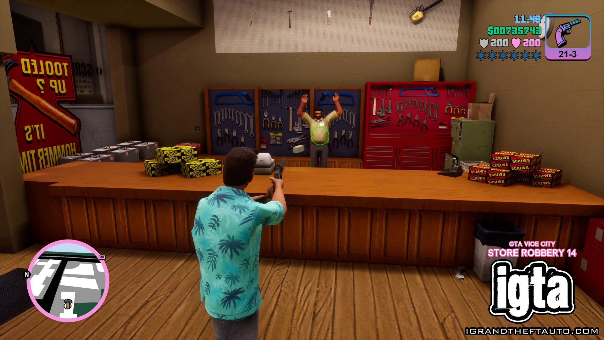 GTA Vice City Store Robbery 14 (Inside) GTA Vice City Store Robbery 14 (Inside)