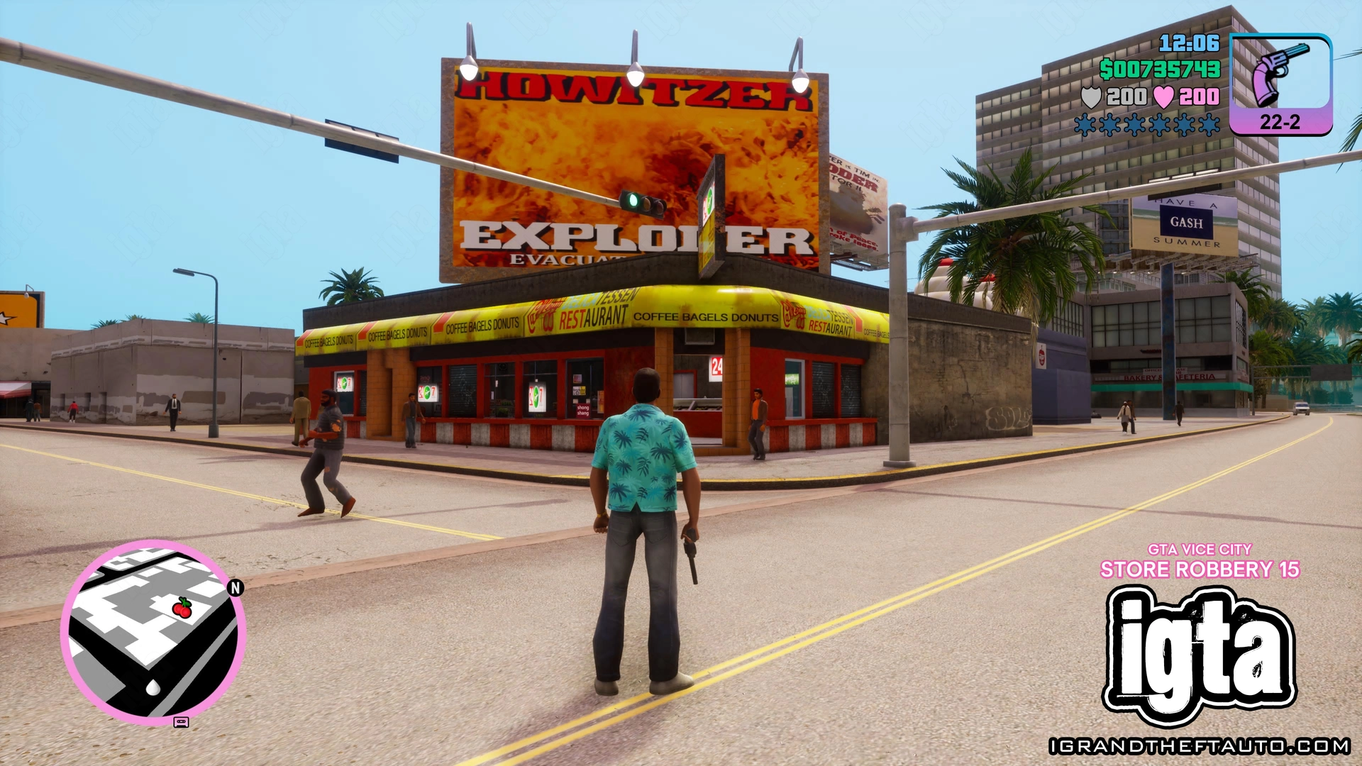 GTA Vice City Store Robbery 15 (Outside) GTA Vice City Store Robbery 15 (Outside)