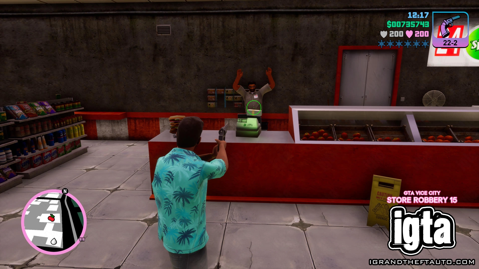 GTA Vice City Store Robbery 15 (Inside) GTA Vice City Store Robbery 15 (Inside)