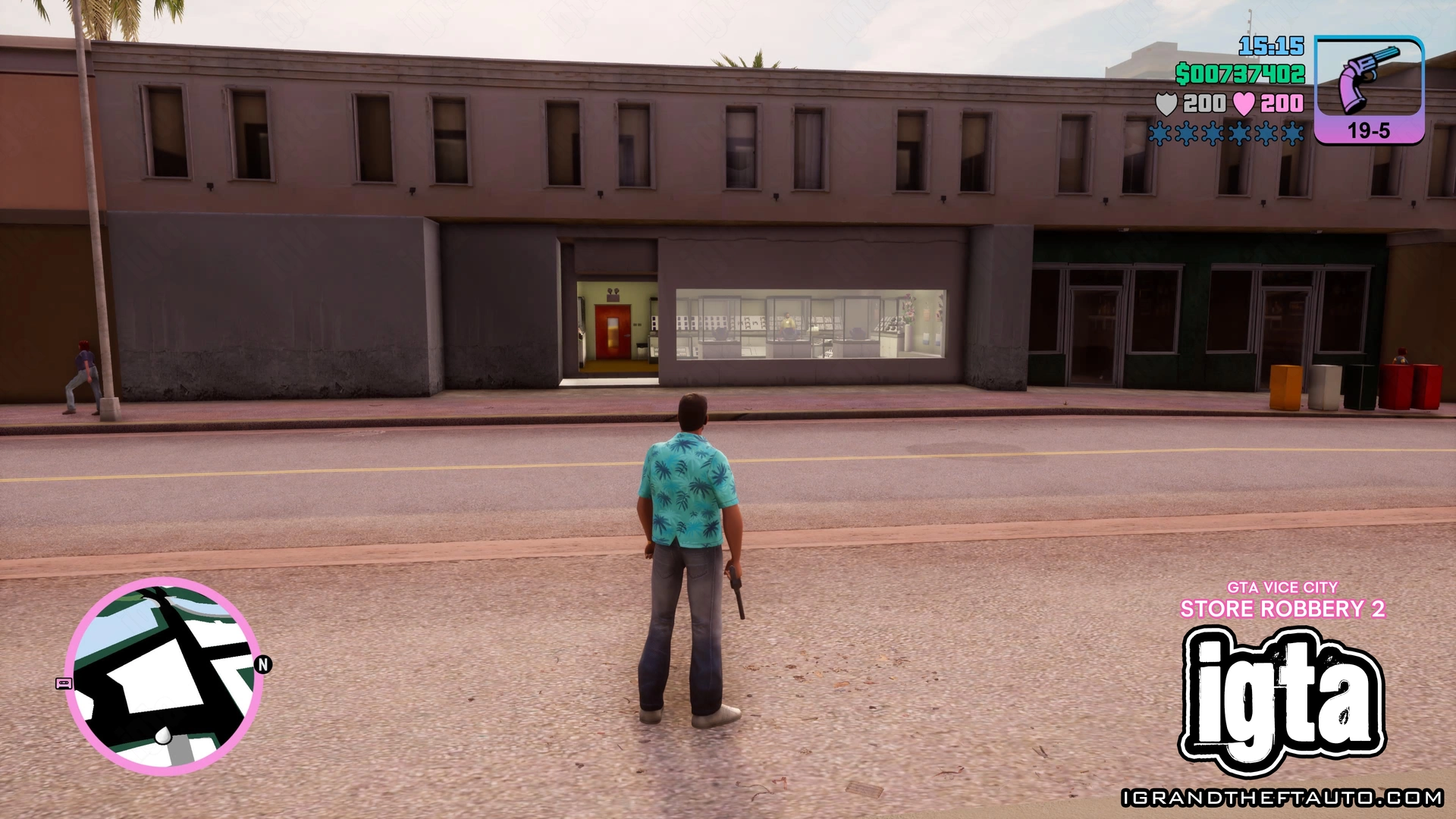 GTA Vice City Store Robbery 2 (Outside) GTA Vice City Store Robbery 2 (Outside)