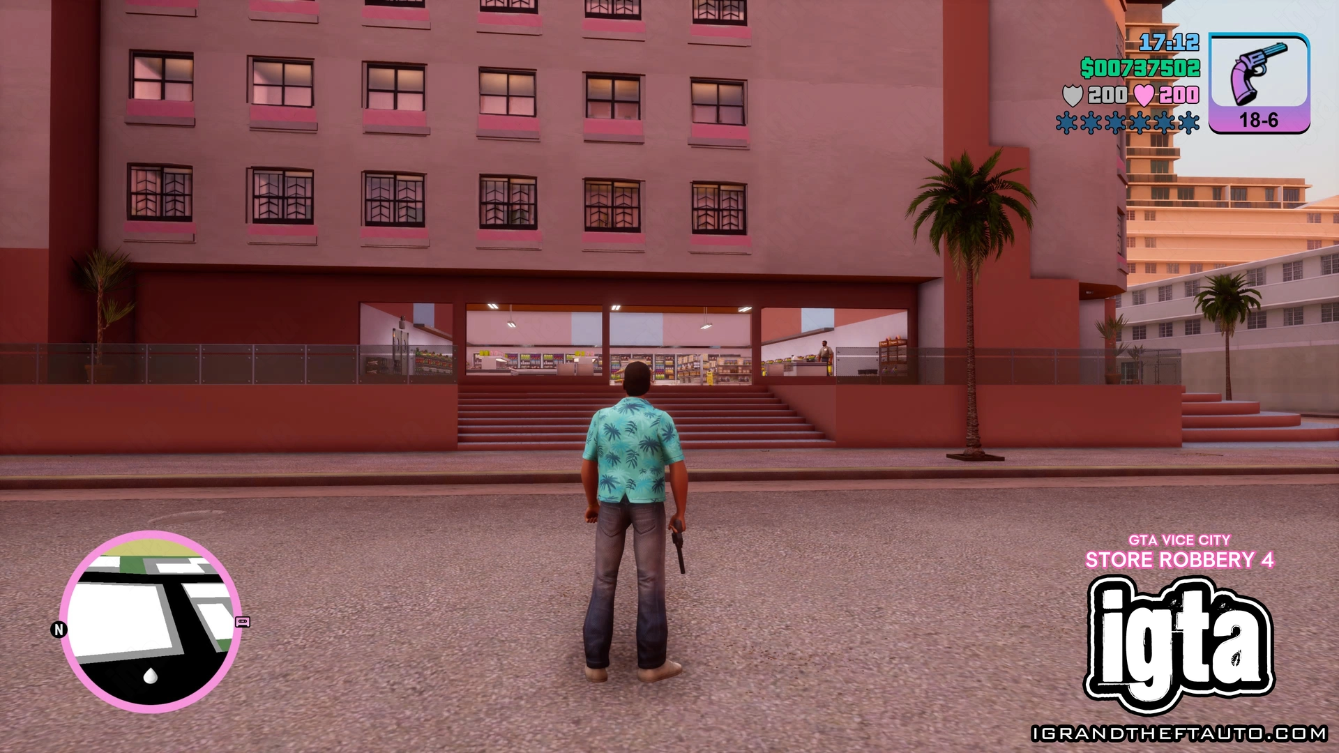 GTA Vice City Store Robbery 4 (Outside) GTA Vice City Store Robbery 4 (Outside)