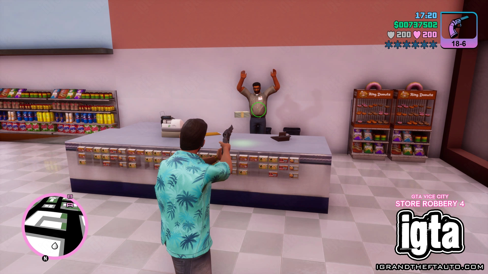 GTA Vice City Store Robbery 4 (Inside) GTA Vice City Store Robbery 4 (Inside)