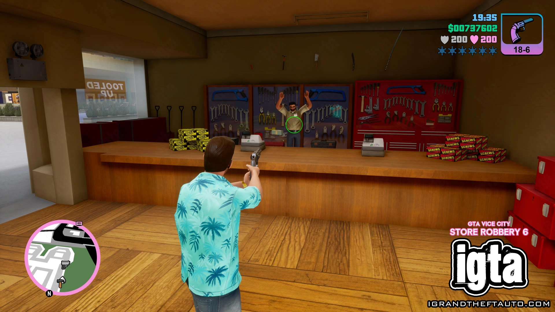 GTA Vice City Store Robbery 6 (Inside) GTA Vice City Store Robbery 6 (Inside)
