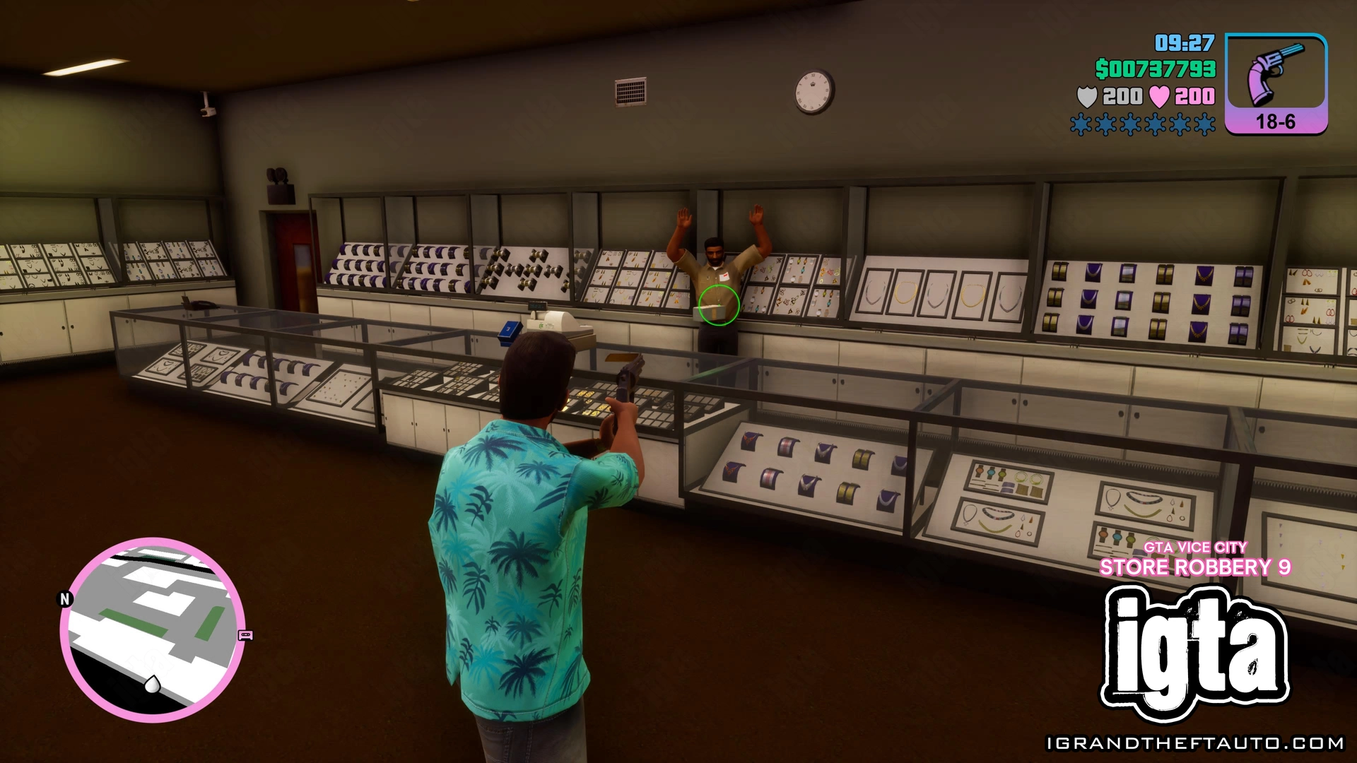 GTA Vice City Store Robbery 9 (Inside) GTA Vice City Store Robbery 9 (Inside)
