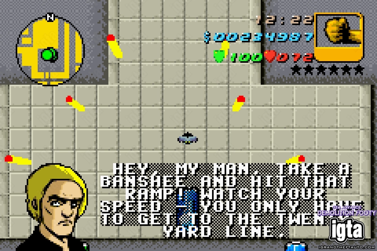 GTA Advance Demolition Football 3