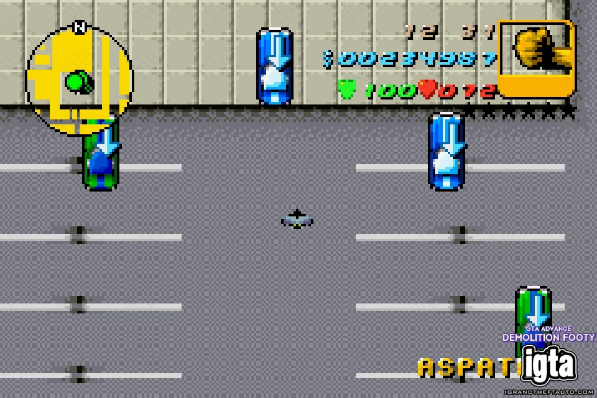 GTA Advance Demolition Football 4