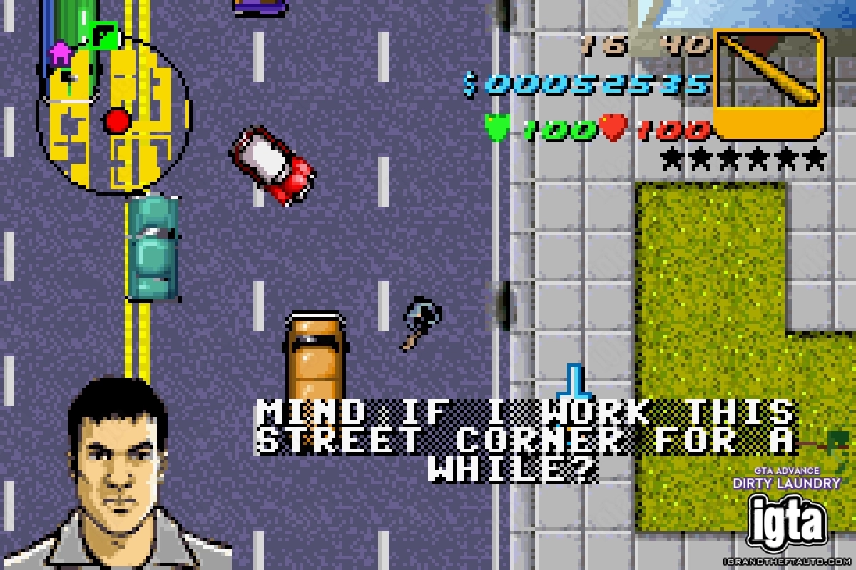 GTA Advance Dirty Laundry 18