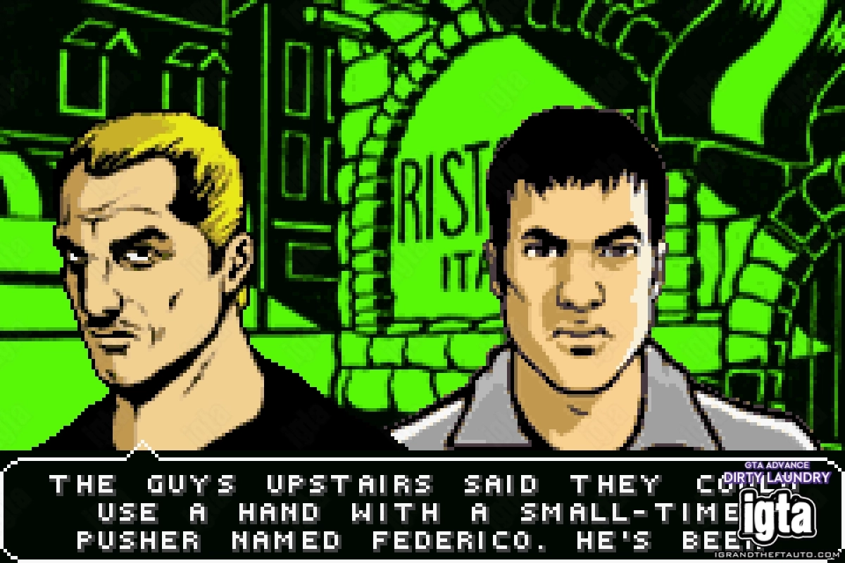 GTA Advance Dirty Laundry 2
