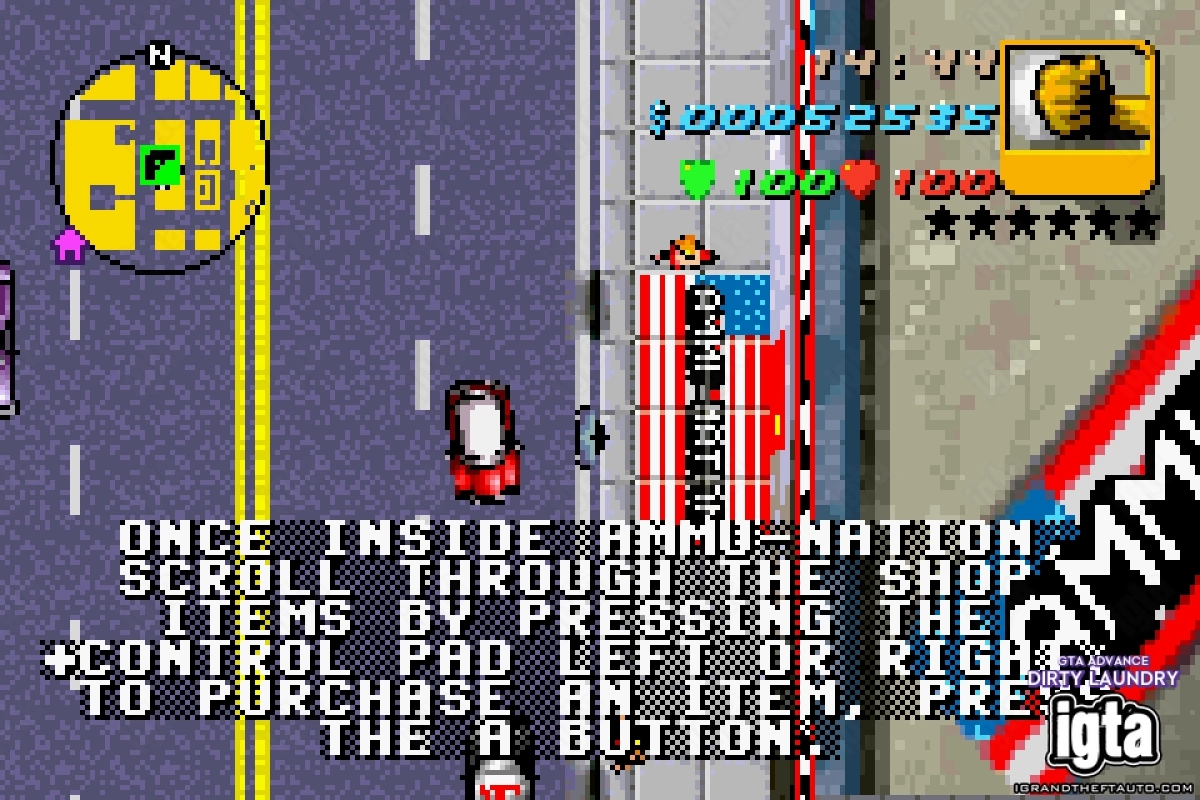 GTA Advance Dirty Laundry 4