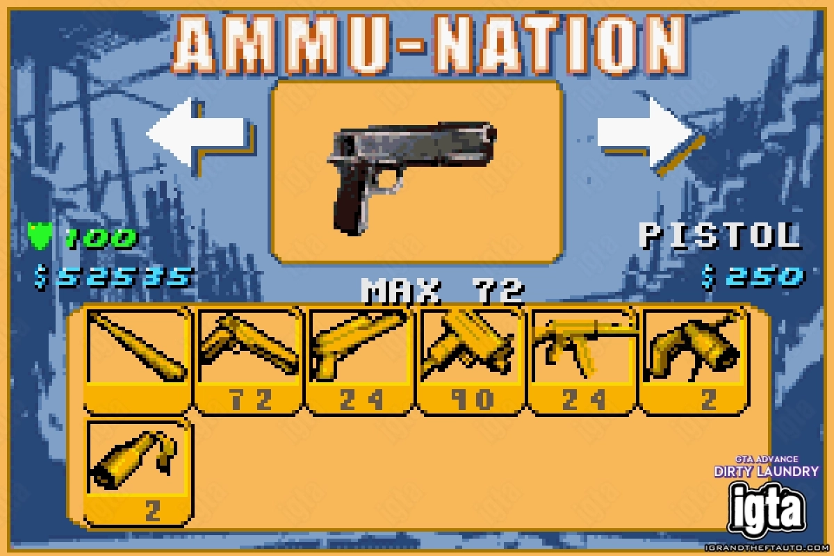 GTA Advance Dirty Laundry 7