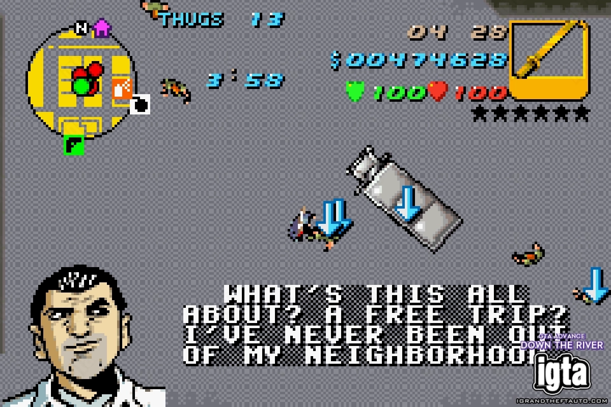 GTA Advance Down The River 17