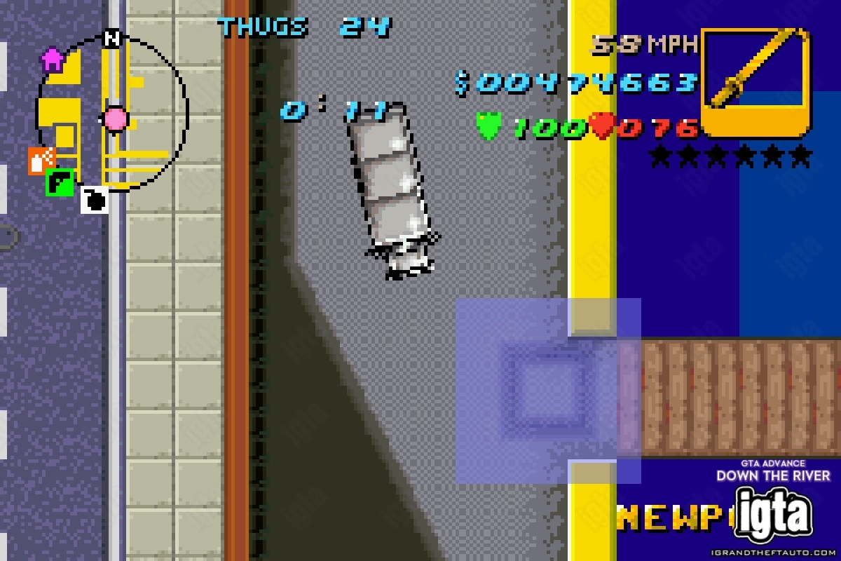 GTA Advance Down The River 23