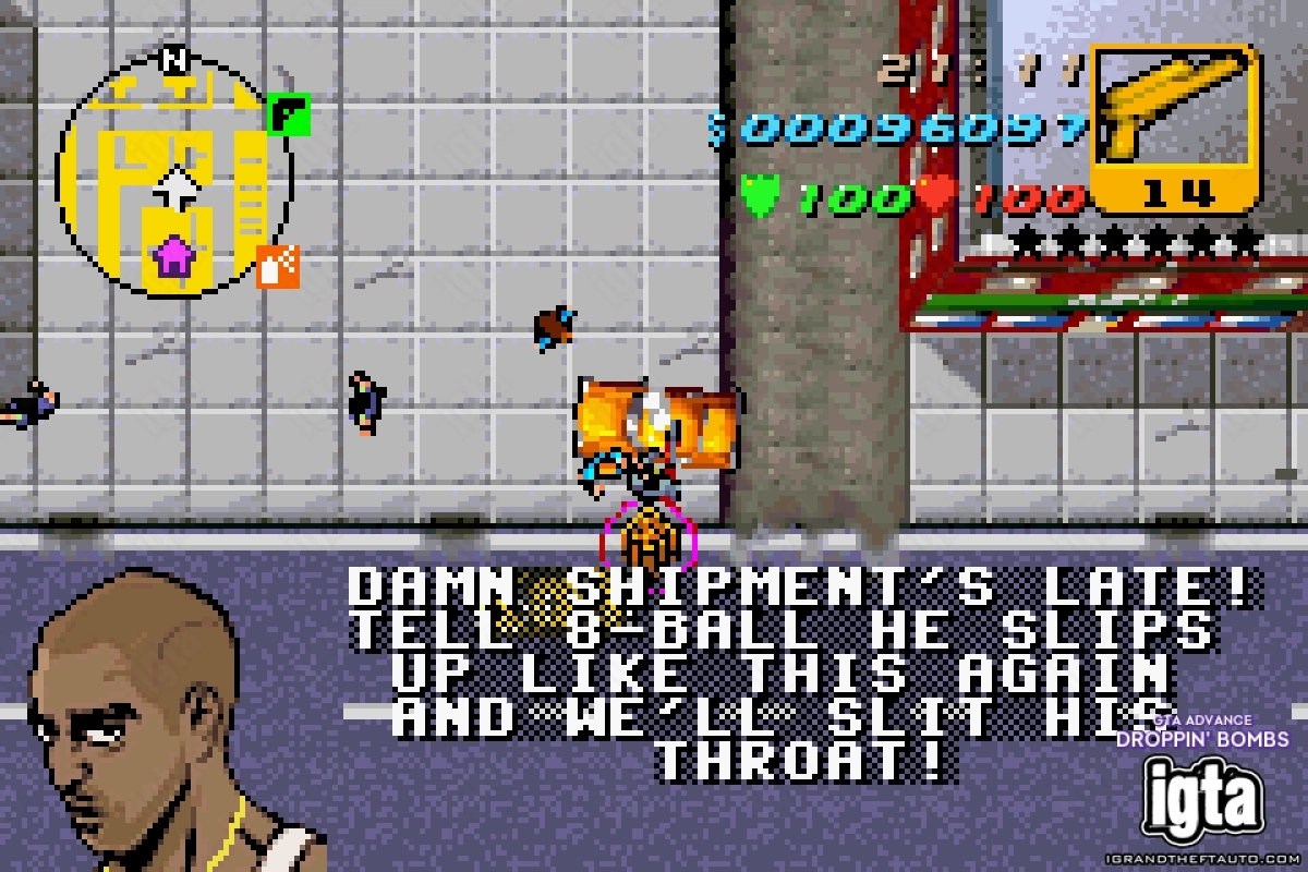 GTA Advance Droppin Bombs 8
