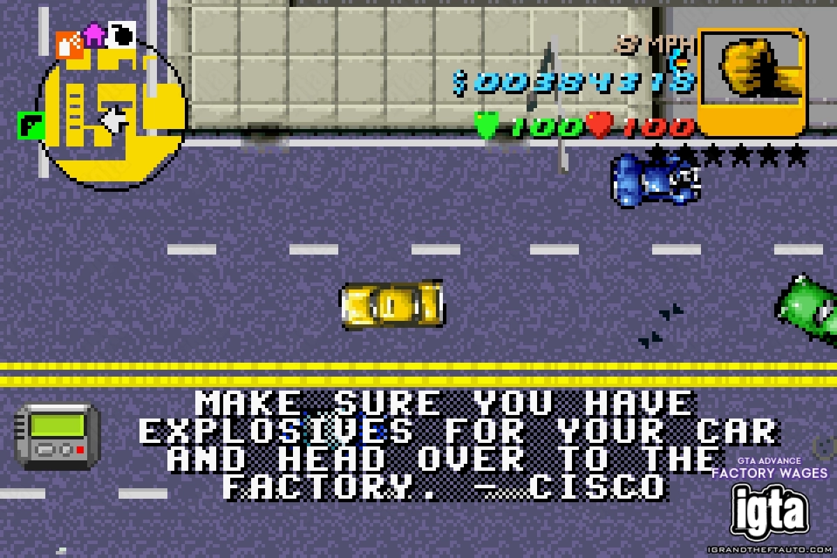 GTA Advance Factory Wages 12