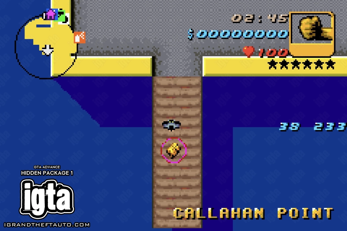 GTA Advance Hidden Package 1
