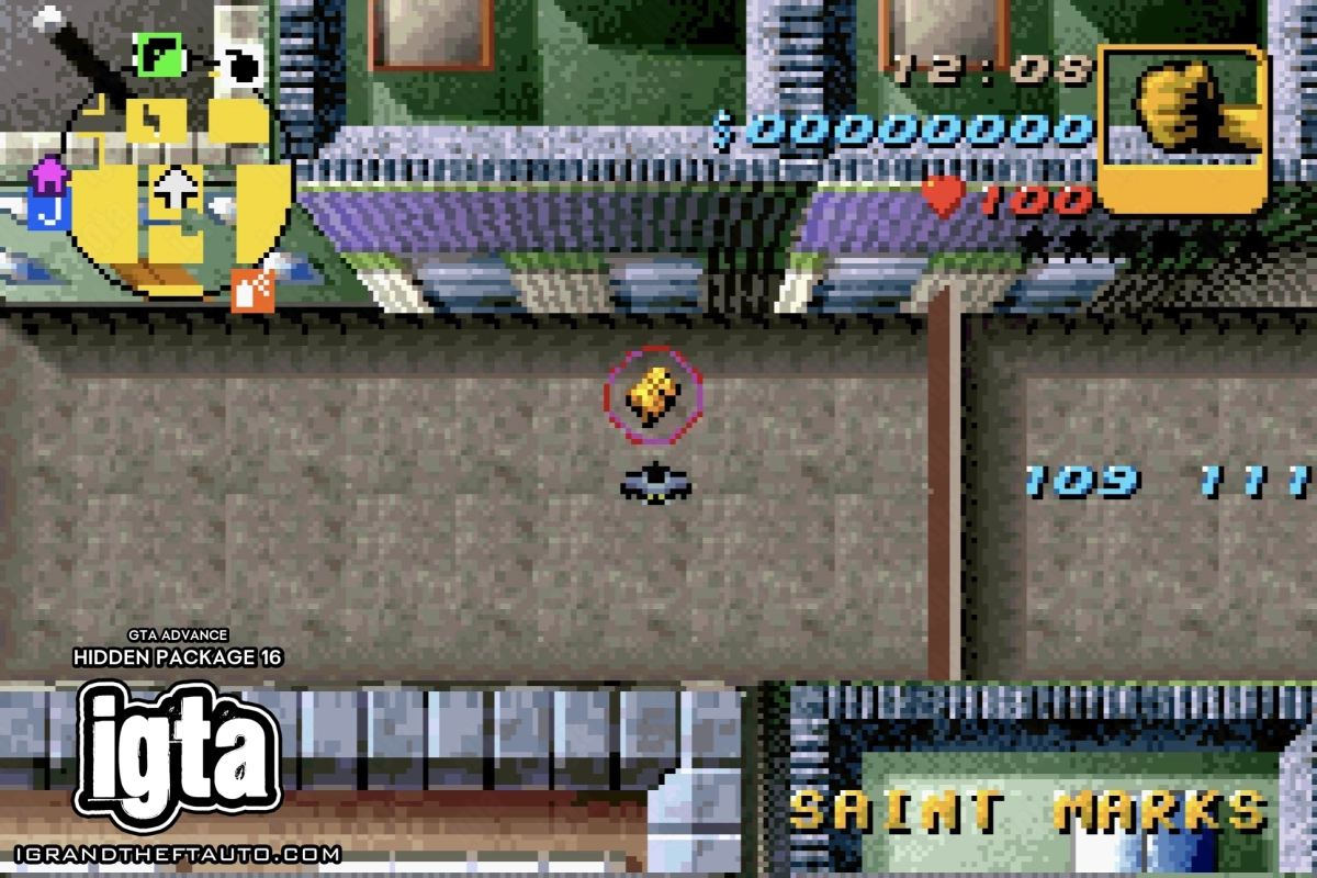 GTA Advance Hidden Package 16