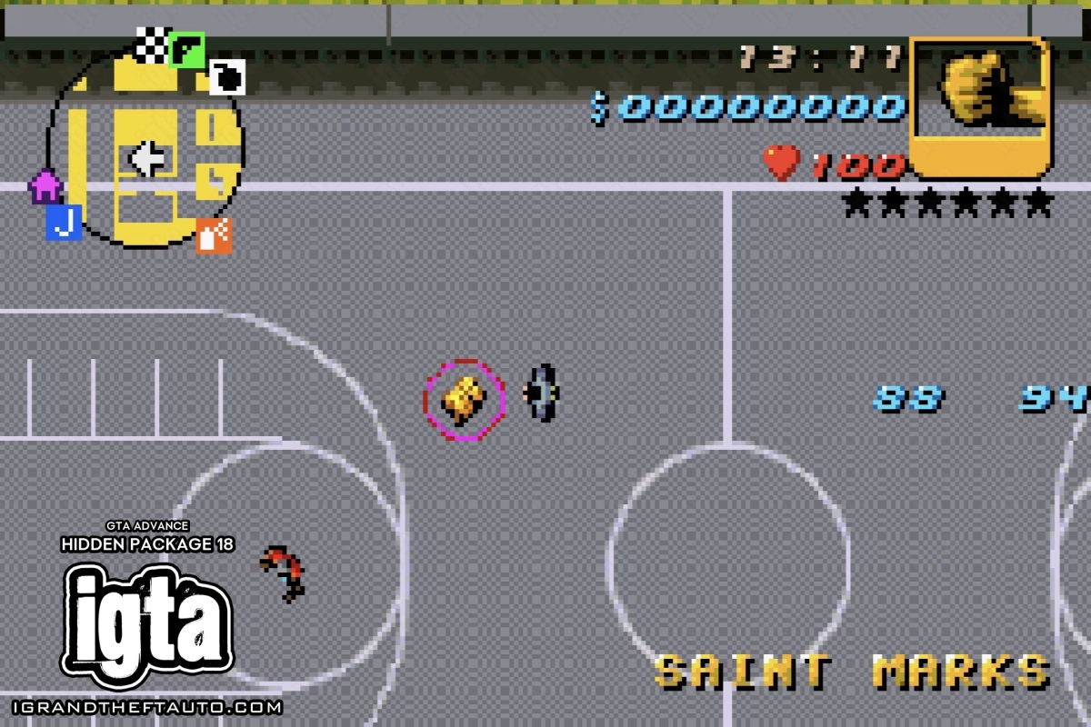 GTA Advance Hidden Package 18