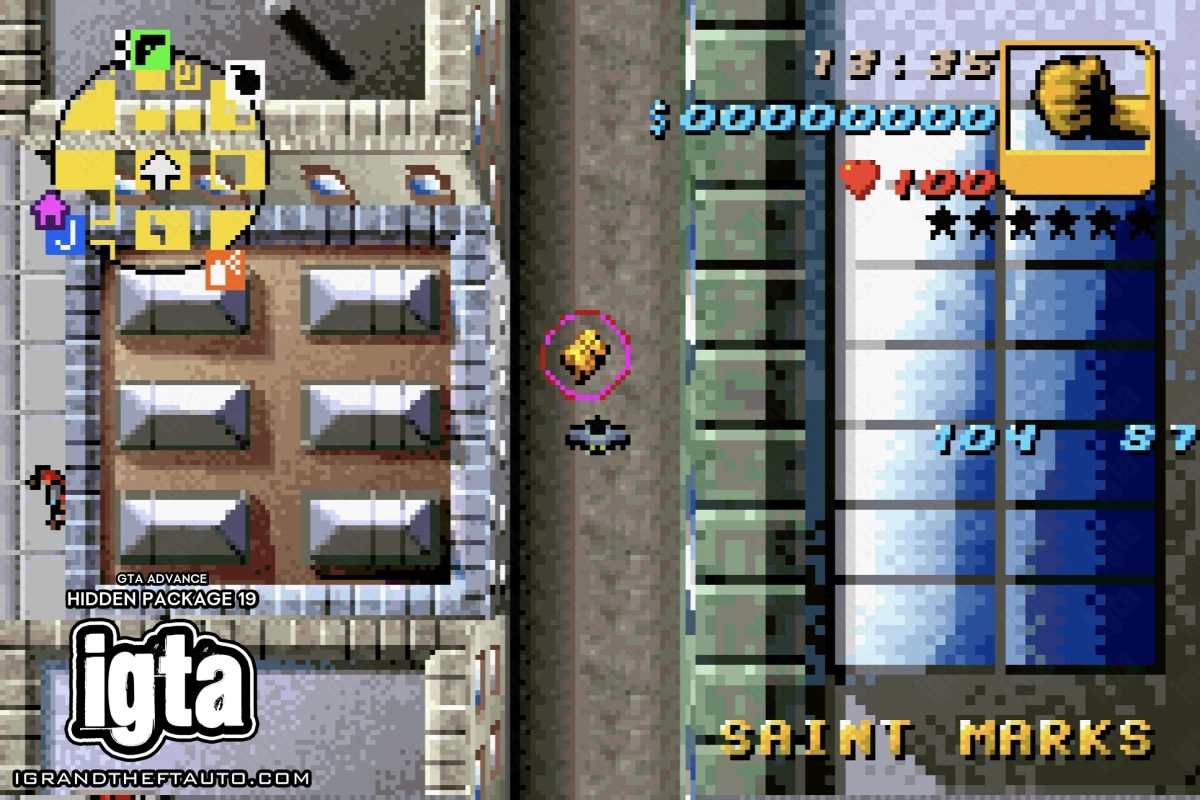 GTA Advance Hidden Package 19