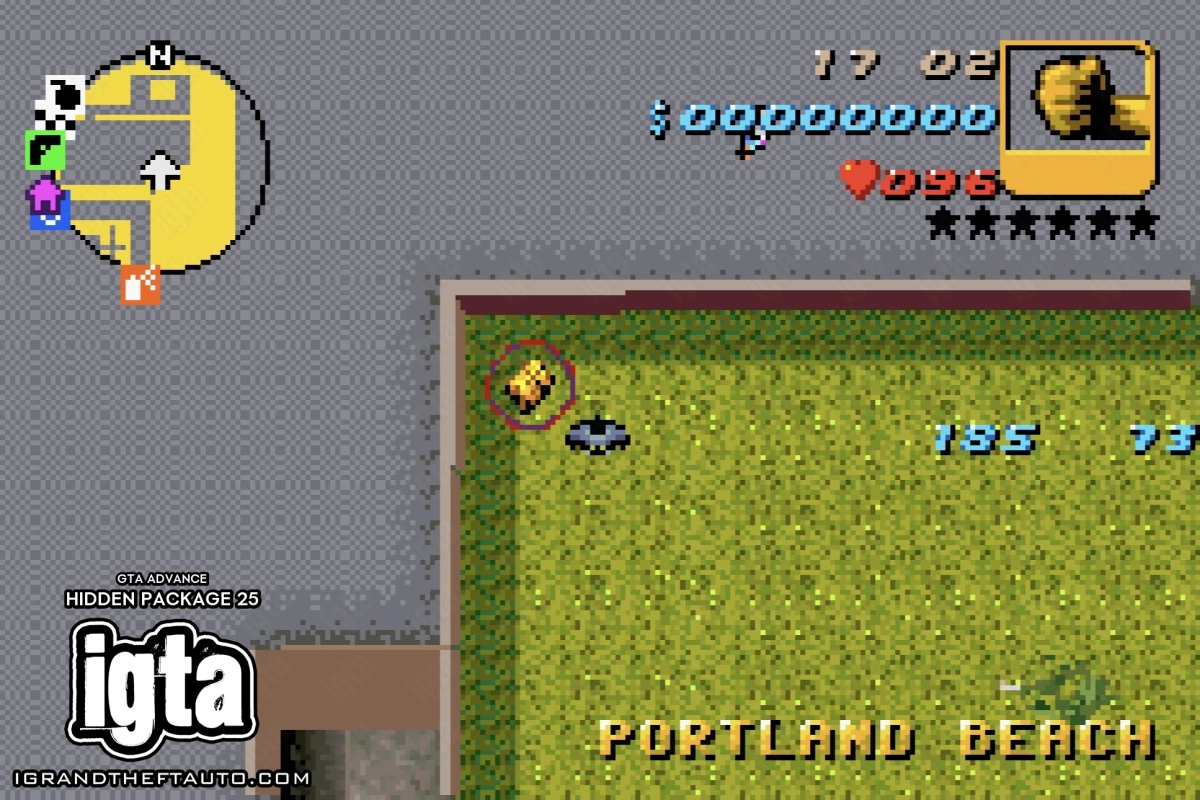 GTA Advance Hidden Package 25